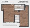 1BR/1BA - Style D